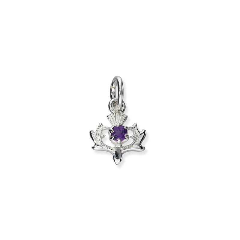 Thistle Silver Charm C445