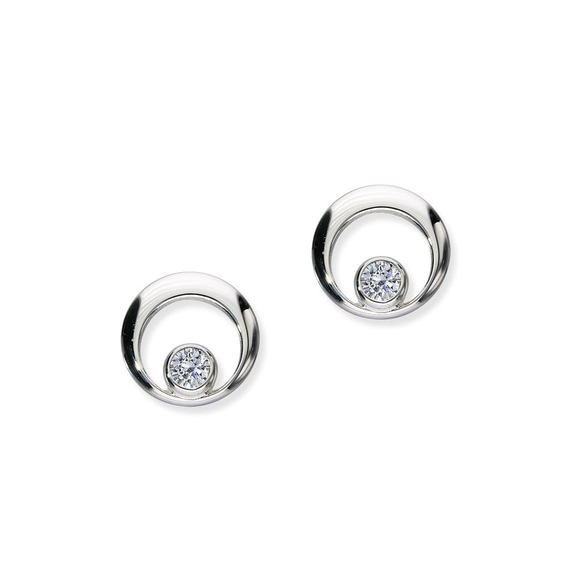 Harlequin Silver Earrings CE432 Cubic Zirconia