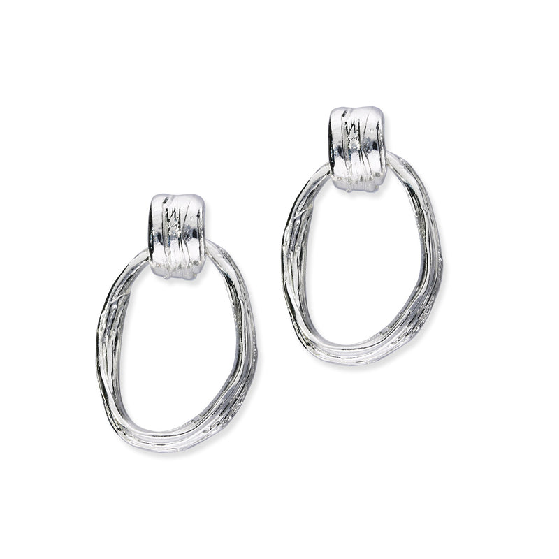 Drift Sterling Silver Stud Dangle Earrings E2026