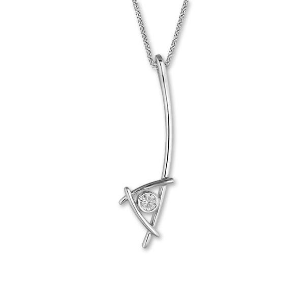 Cherish Silver Pendant CP377 Cubic Zirconia