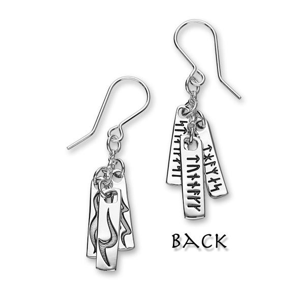 ST ABBS Silver Earrings E1905