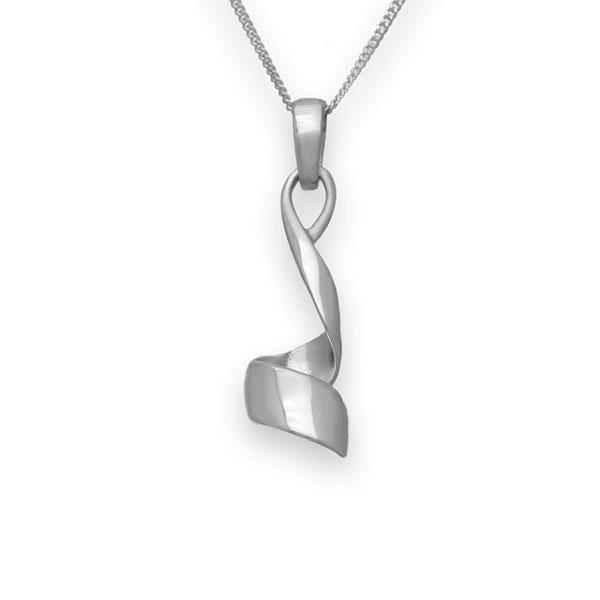 Twist & Shout Silver Pendant P1060